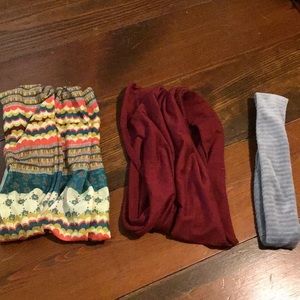 3 great quality headbands!super soft!